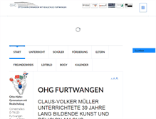 Tablet Screenshot of ohg-furtwangen.de